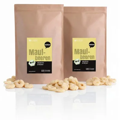 Produktbild von Wohltuer  Maulbeeren getrocknet  - 500g