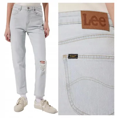 Produktbild von Lee | Damenjeans Carol Denim Stretch Straight Fit High Waist klassisch W34 L33