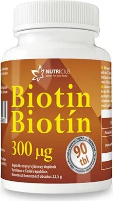 Image de Biotine 300 mcg 90 comprimé