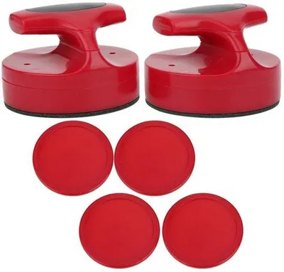 Produktbild von Lufttisch-Ersatzteile - Rote Pucks für Lufttisch