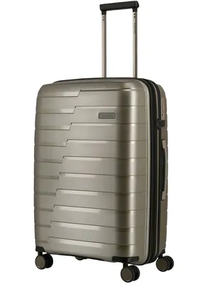 Produktbild von Travelite Air Base, Karre, Harte Schale, Champagner, Medium, 4 Rad/Räder, TSA-Kombinationsschloss
