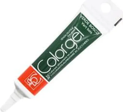 A tube of green food coloring gel.
