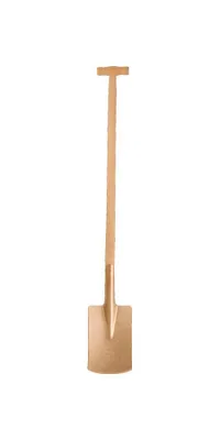 Produktbild von Endres Tools Spaten 260 x 170 mm mit T-Stiel funkenfrei - 1521160S