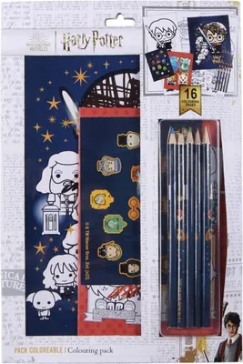Obrázek produktu pro Sada omalovánek Harry Potter Sada psacích potřeb pro kreativní děti