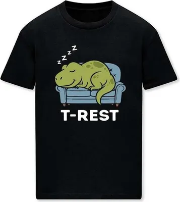 Produktbild von Tierisch T-Shirt Herren T-Rest schwarz 3XL