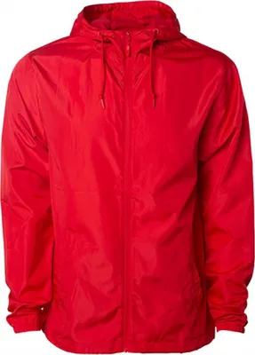 Produktbild von Independent EXP54LWZC | Herren  Lightweight Windbreaker Jacket - Farbe: Red/Red/Red - Größe: M