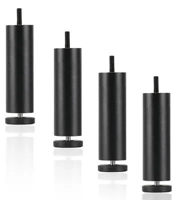 Produktbild von Set mit 4 Möbelbeinen, Möbelbein mit 15 cm Höhe, höhenverstellbar