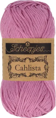 Produktbild von Scheepjes Cahlista 50g (398) Coral Rose