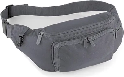 Produktbild von Quadra QD12 | Bauchtasche / Belt Bag / 37 x 15 x 10 cm - Farbe: Graphite Grey - Größe: 37 x 15 x 10 cm