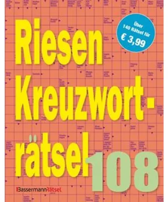 Immagine prodotto di Riesen-Kreuzworträtsel 108 (5 Exemplare à 3,99 EUR)