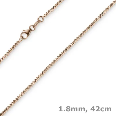 1-8mm-Kugelkette-diamantiert-750-Rotgold-42cm