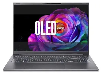 Zdjęcie produktu dla Acer Aspire 16 AI OLED, 16 cali, model U7-355, 16 GB pamięci RAM, 512 GB dysk SSD, system Windows 11 Home