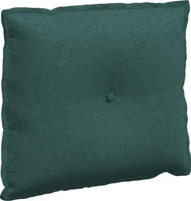 Immagine prodotto di vidaXL Cuscino per lo schienale verde scuro 60 x 19 x 50 cm in tessuto
