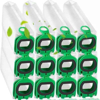 12 Staubsaugerbeutel für Vorwerk Kobold VB100, Filterbeutel, Ersatz