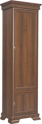 Produktbild von Furniture24 Schrank Kora KRD1 Halbschrank 1 Türiger Regalschrank Drehtür Samoa King