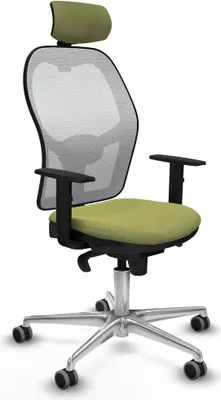 Produktbild von Bürostuhl mit Kopfstütze Piqueras y Crespo 1D086G2 grün