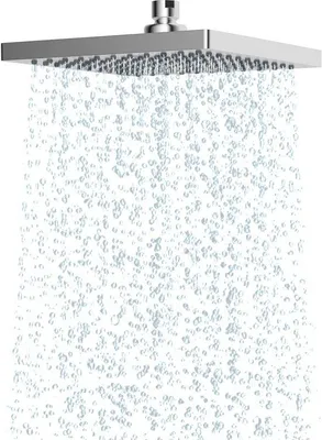 Zdjęcie produktu dla Głowica prysznicowa ze stali nierdzewnej, 200 x 200 mm, obrotowa