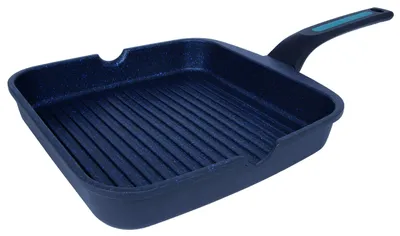Immagine prodotto di Griglia antiaderente Arcos serie Thera, 24 x 24 cm, alluminio forgiato con manico in plastica e silicone