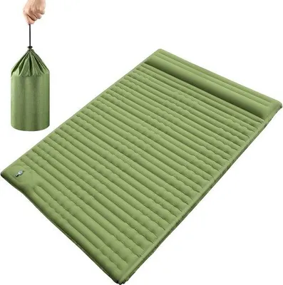 Immagine prodotto di Materasso da tenda leggero, autogonfiabile, spessore 12 cm, materasso ad aria per il campeggio, ultraleggero, impermeabile, portatile, adatto al campeggio in tenda esterna