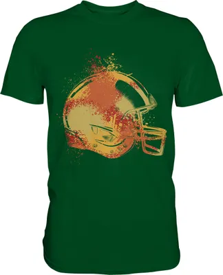 Produktbild von American Football T-Shirt – Bottle Green / M