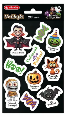 Image de Autocollants décoratifs pour Halloween, 20 pièces