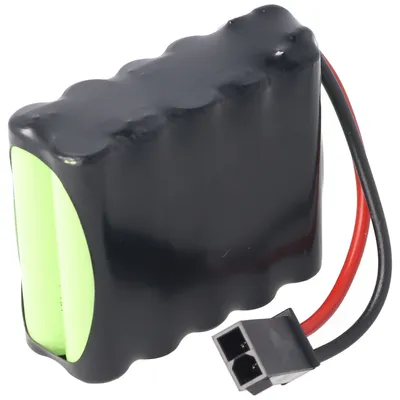 Zdjęcie produktu dla Bateria pasująca do akumulatora roma 4511670 NiMH 12V 800mAh 9.6Wh F2x5 z kablem i wtyczką