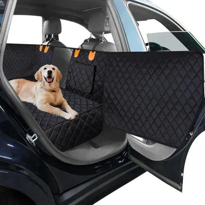 Produktbild von Vollschutz Hundeautohaube, wasserdicht, rutschfest, SeitenSchutz