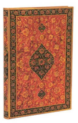 Produktbild von Layla (Persian Poetry) Midi Lined Hardback Journal (Elastic Band Closure)