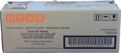 Produktbild von UTAX 4472610016, 5000 Seiten, Gelb, 1 Stück(e)