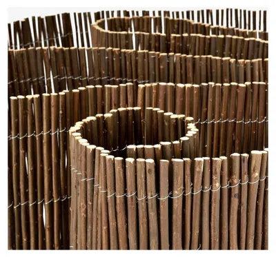 Produktbild von Robuste Weidenmatte 'Hyssna' Sichtschutzmatte aus Weide 1,5 x 5 m