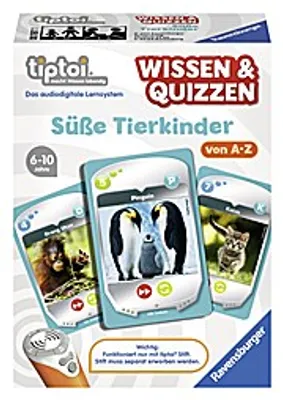 Produktbild von tiptoi® Wissen & Quizzen: Süße Tierkinder