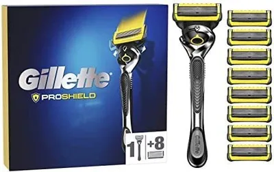 Produktbild von Gillette ProShield Rasierer für Männer - 9 Klingen