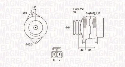 Immagine prodotto di MAGNETI MARELLI 063731530010 Generator x