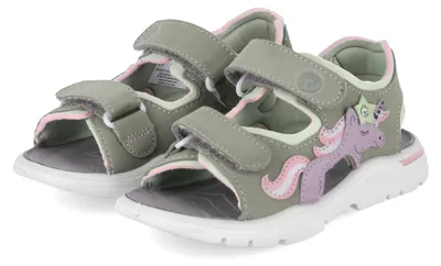 Productafbeelding van Ricosta meisjes sandalen, model UNI, groen, synthetisch materiaal, maat: 29