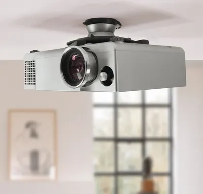 Produktbild von Vogels EPC 6545 Beamer Deckenhalterung schwenkbar / neigbar silber anthrazit