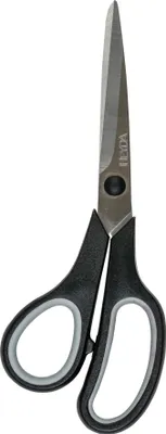 Produktbild von Schere SoftTouch 21cm Linkshänder schwarz Packung mit 12 Stück