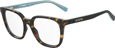 Produktbild von Love Moschino MOL590 Havana 52/17/140 Damen Brillen