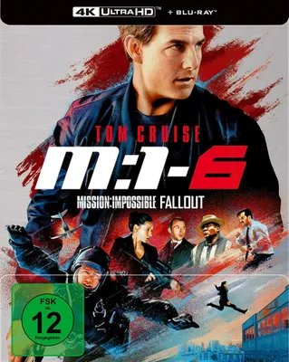 Produktbild von Mission: Impossible 6 - Fallout (Ultra HD Blu-ray & Blu-ray im Steelbook)