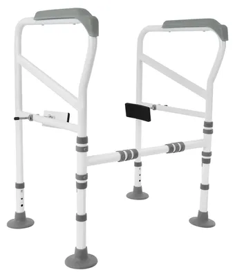 Productafbeelding van Toilesteunframe voor wc - Verstelbaar van 68,5 - 73,5 cm