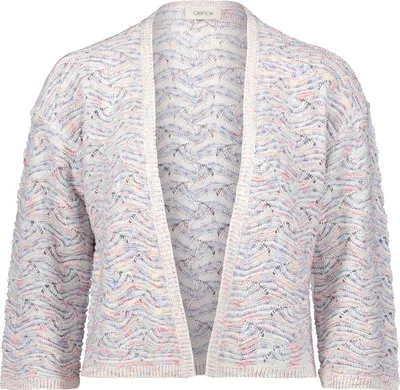 Produktbild von Cartoon Strickjacke Kurz 3/4 8810 Blue/White 42