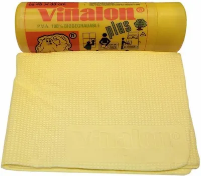 Immagine prodotto di Vinalon Plus Panno per camoscio sintetico testurizzato Waffle - 45 x 33 cm