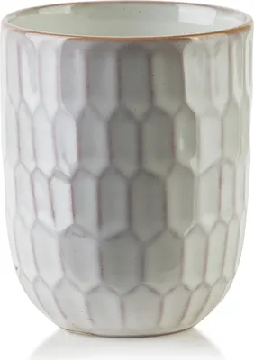 Image de Tasse en céramique Basic Nature sans anse, 8 x 6 x 10 cm, couleur naturelle, 1 pièce