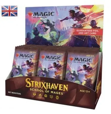 Image de Magic: The Gathering - Strixhaven: École des Mages Boîte de Boosters Set