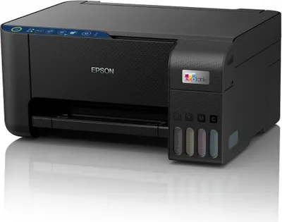 Produktbild von Epson EcoTank ET-2811, Tintenstrahl, Farbdruck, 5760 x 1440 DPI, A4, Direktdruck, Schwarz