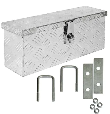 Immagine prodotto di Cassa Box Cassapanca Alluminio degli Attrezzi Utensile Transportino D015 materiale di montaggio trucky