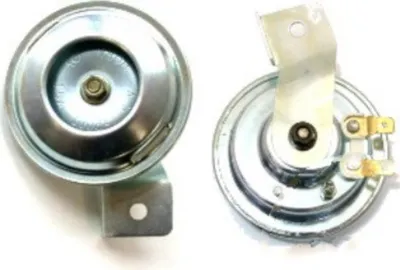 Obrázek produktu pro Klakson motocyklu 6V DC JMP stříbrný 70 mm