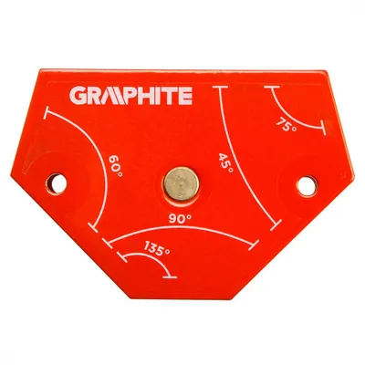 Obrázek produktu pro GRAPHITE svařovací úhelník 64 x 95 x 14 mm, nosnost 11,4 kg