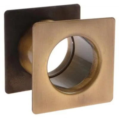 Produktbild von Lüftungshülse quadratisch Ø40mm patina