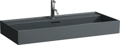 Image de LAUFEN Kartell lavabo à encastrer, 1 trou pour robinet, avec trop-plein, 1000x460mm, H8103377581041