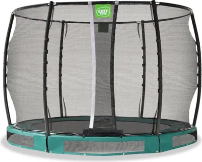 Produktbild von EXIT Allure Premium Trampolin ø305cm, Bodentrampolin, Grün